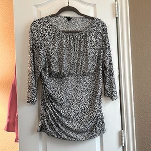 Ann Taylor Peep Hole Blouse XL